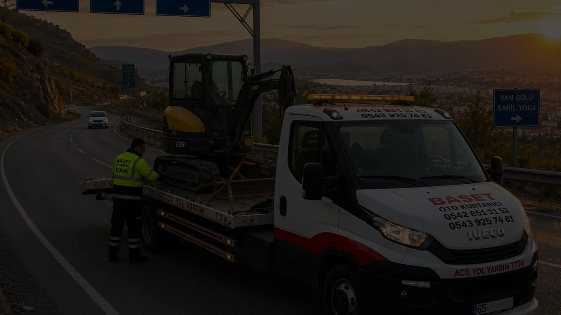 İş Makineleri Yol Yardım ve Transfer Hizmeti